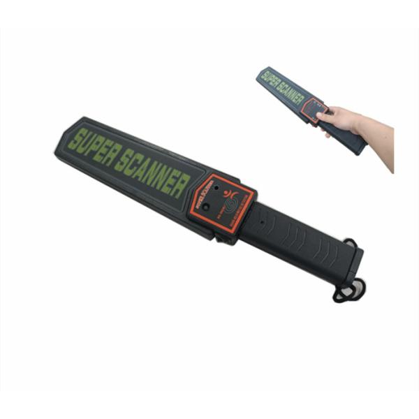 Buy FCC ISO Black Hand Held Body Scanner Security Inspection HH002 at wholesale prices