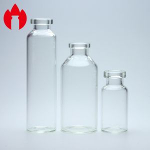 Empty Little Glass Vial