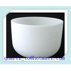 Quality Frosted Quartz Singing Bowl for sale