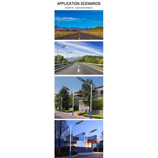 Solar Panel Ra75 30 Watt Solar Flood Lights Aluminum Alloy for Street