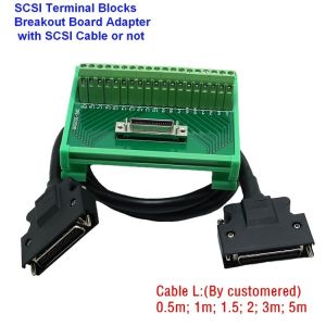 SCSI 36 Pins with SCSE cable 1m Breakout Board Breakout Board Interface Adapter