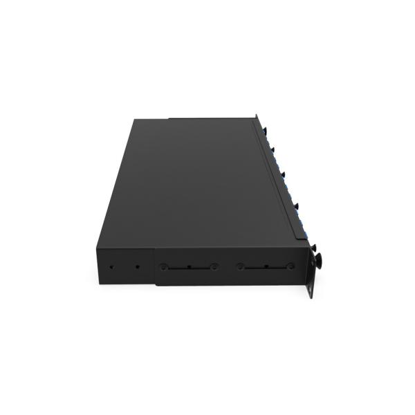 Rongbang RBTX-MP4PP02 1U 19" 4 Slots HD Modular Sliding Panel 48 SC 96 LC Interface for Data Center Enterprise Network