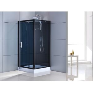 ISO9001 1 To 1.2mm Bathroom Shower Cubicle Tempered Glass