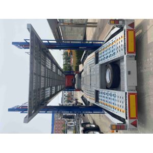 CIMC Steel Car Carrier Trailer New Design Box Trailer with 12r22.5 Tyre for