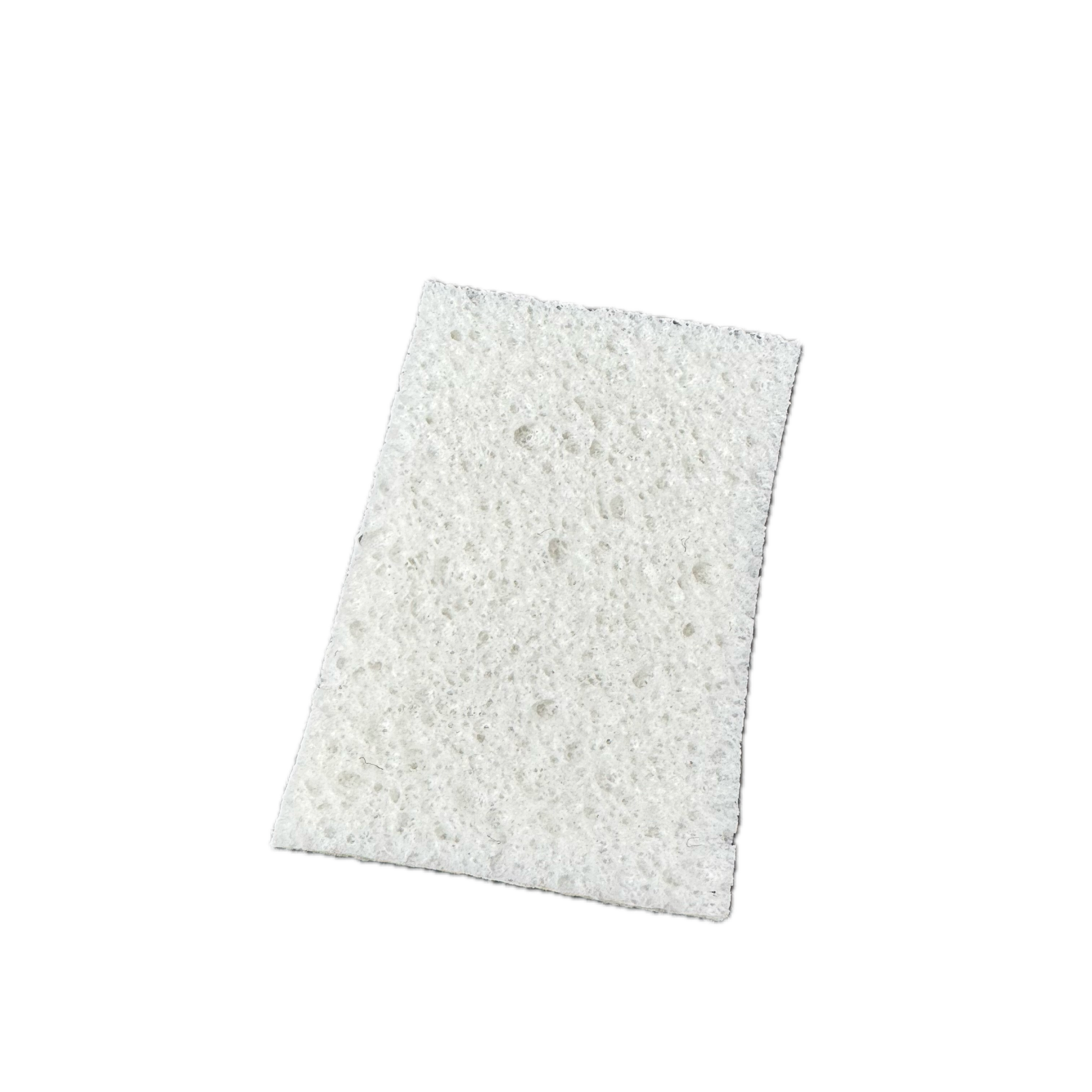 White Biodegradable Compressed Cellulose Sponge for Kitchen Cleaning