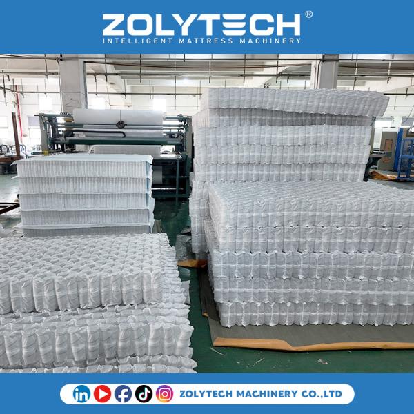 Eco-Friendly Mattress Core Bed Net Production Pocket Spring Mattress With No