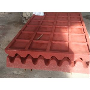 PE250x400 Movable Plate Mn22 Jaw Plate Crusher Spare Parts