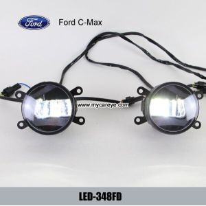 Ford C-MAX front fog light housing LED Lights DRL daytime running daylight