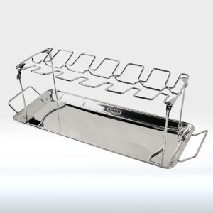 Heat Resistance Barbeque Tools Roasting Chicken Drumstick / Wing Rack