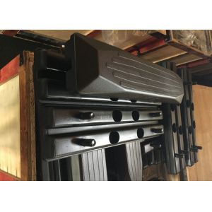 M20 Bolt Size Rubber Track Shoes , Undercarriage Rubber Track Pads For