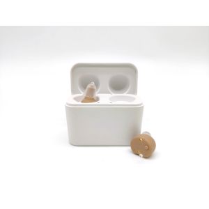 FDA Touch Control Bluetooth Hearing Amplifier IP8 Waterproof With Wireless