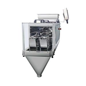 High Speed Granules Multihead Weigher Waterproof Double Head Linear Scales