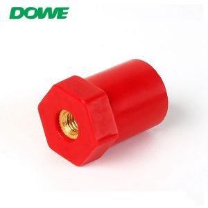 Round hexagonal height from 20mm to 80mm low voltage insulator busbar