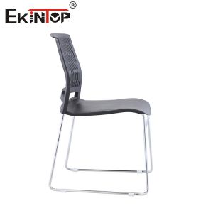 Budget - Friendly Black Training Chair With Powder Coating Frame