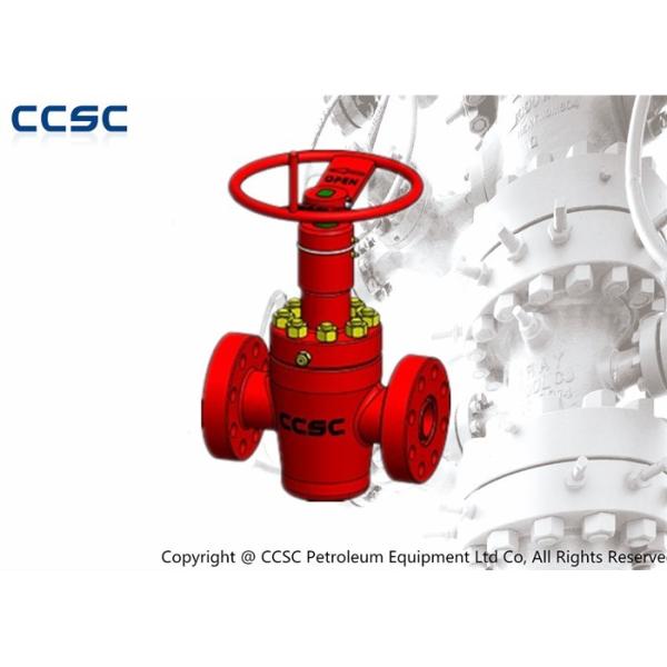 Buy API 6A High Pressure Gate Valve Size Ranging From 1 13/16"-9" Material Class AA-HH at wholesale prices