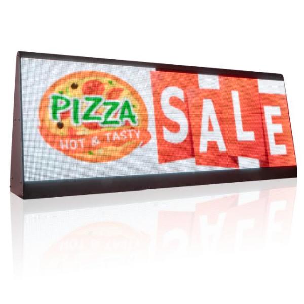1R1G1B Configurations Outdoor Car LED Sign Display with Asynchronous Control Drive Mode and Outdoor Outdoor