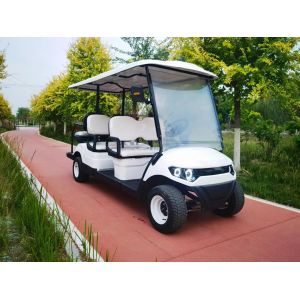 4+2 Seater Electric Golf Cart With CE Certified And Body Color Customization