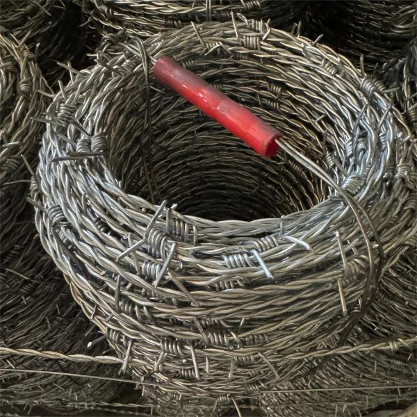 Buy Factory Wholesale Barbed Wire For Border Protection, PVC Or Galvanized Anti-Rust And Anti-Corrosion at wholesale prices