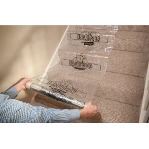 1m 100 Micron Thicker Plastic Glue Back Hotel Renovation Carpet Protective Film