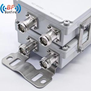 1710-2170MHz 2300-2700MHz Triplexer with Low Pim -160dbc RF Diplexer and 4.3-10