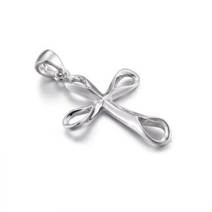 2.50 Grams Sterling Silver Crucifix Pendant Valentines Day Mens