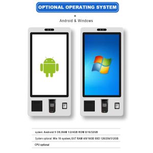 Qtenboard Stock Available Popular Touch Screen Self Service Coffee Fast Food