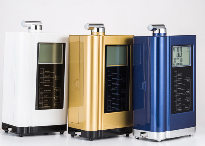 Quality 7 Plates Water Alkaline Ionizer 4.5 To 10.0 Ph Value 3.8 Inch Colorful Lcd Screen for sale
