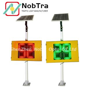 Quality 9.1KG Weight Solar Radar Traffic Signal with Phone App Parameter Control for sale