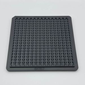 Waffle Box Design ESD Protection Bare Die Trays For Small-Sized Chip Components