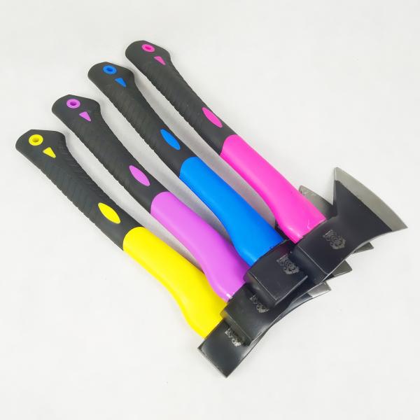 #45 Forged Carbon Steel Colored Plastic Handle Working Axe in Hand Tools (XL0136)