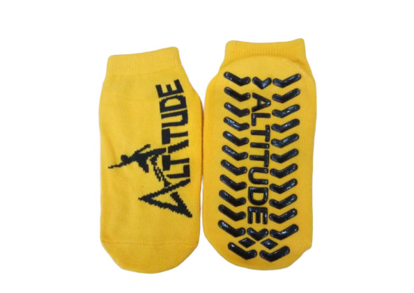 Buy Polyester Altitude Trampoline Park Anti Slip Sports Socks For Adult / Children Custom Logo at wholesale prices