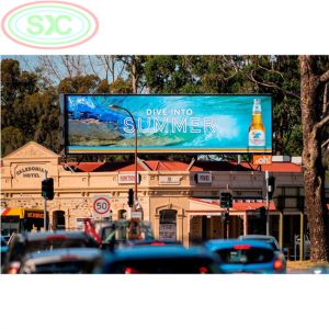 Customizing iron-steel cabinet outdoor fixed installation LED sign LED billboard