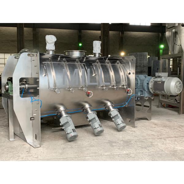 Buy Chemical Powder Horizontal Plough Mixer Stainless Steel Easy Operation at wholesale prices