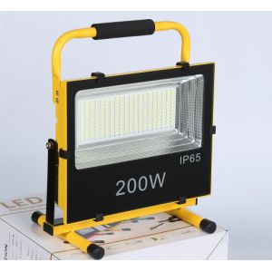 Rechargeable Industrial LED Flood Lights Good Heat Dissipation 200W Low