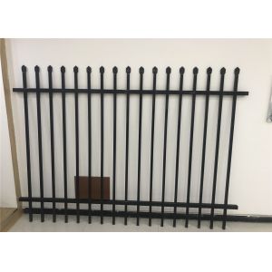2.1m*2.4m Australia Standard Garrison Fencing 2 rails