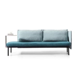 Ergonomic Iron Lobby Seating Furniture Design Sofa 0.25cbm