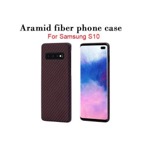 Logo Printed Military Material Samsung S10 Aramid Fiber Case