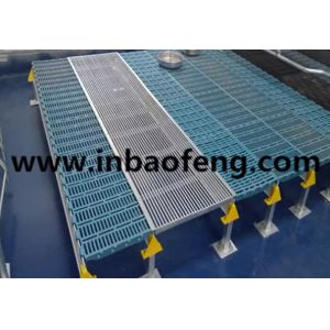 Galvanized Tri Bar Farm Flooring Slats / Poultry Farm Flooring For Pig Hog Sow