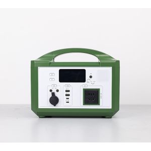 576WH portable solar power pack 600W portable battery power for camping