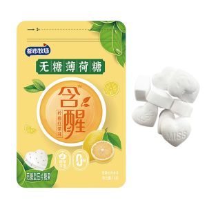 White Peach Oolong Tea Sugar Free Mint Candy Factory