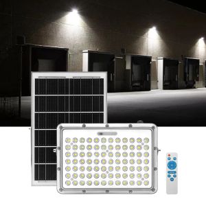 Low Carbon Solar LED Floodlight Light Control For Park Construction Site