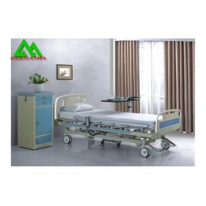 Multifunction Hospital Ward Equipment Electric Medical Bed Metal Material