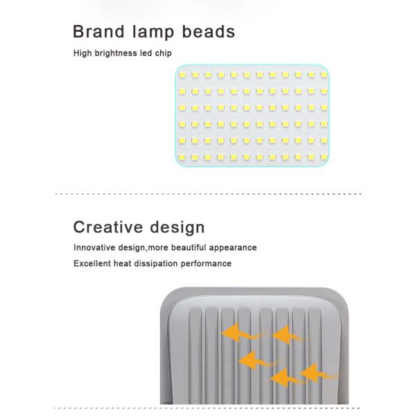 Waterproof 3000Lumen Microwave Outdoor LED Flood Lights