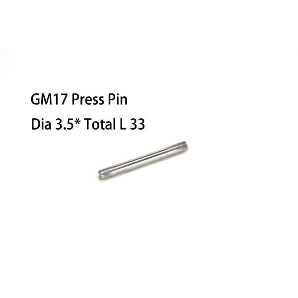 Buy GM17 HMV110 Travelling Pump Spare Parts Press Pin at wholesale prices