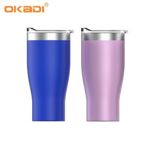 Bpa Free Double Wall Steel Vacuum Flask Insulated Travel Tumbler Flask Coffee