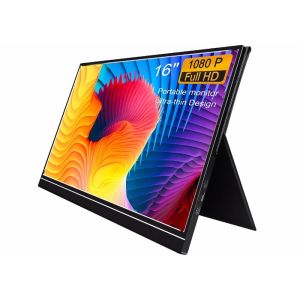 250cd/M2 16inches Laptop / Smartphone 9mm Ultra Thin Portable Monitor