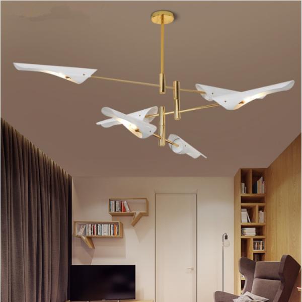 Black / White Colour Kitchen Triple Pendant Light Fixture For Indoor Home Decoration