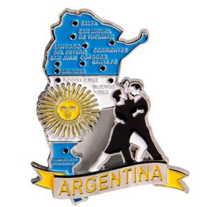 3D Metal Fridge Magnet New York Design Tourist Souvenir