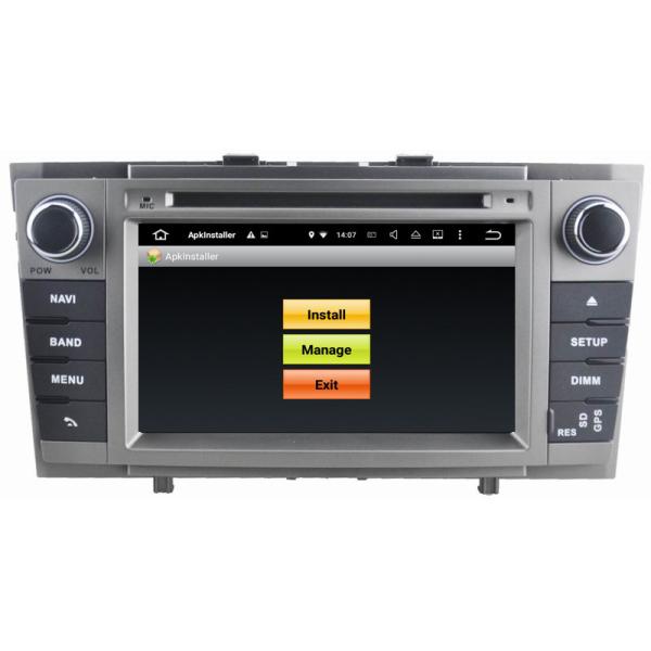 Ouchuangbo car dvd multi media android 7.1 for Toyota Avensis 2008-2013 with bluetooth music mirror link calendar