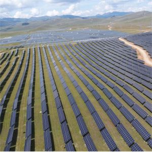 GQ-F Fixed Mounting System Fishery PV Bracket Hot Dip Galvanizing And Aluminum